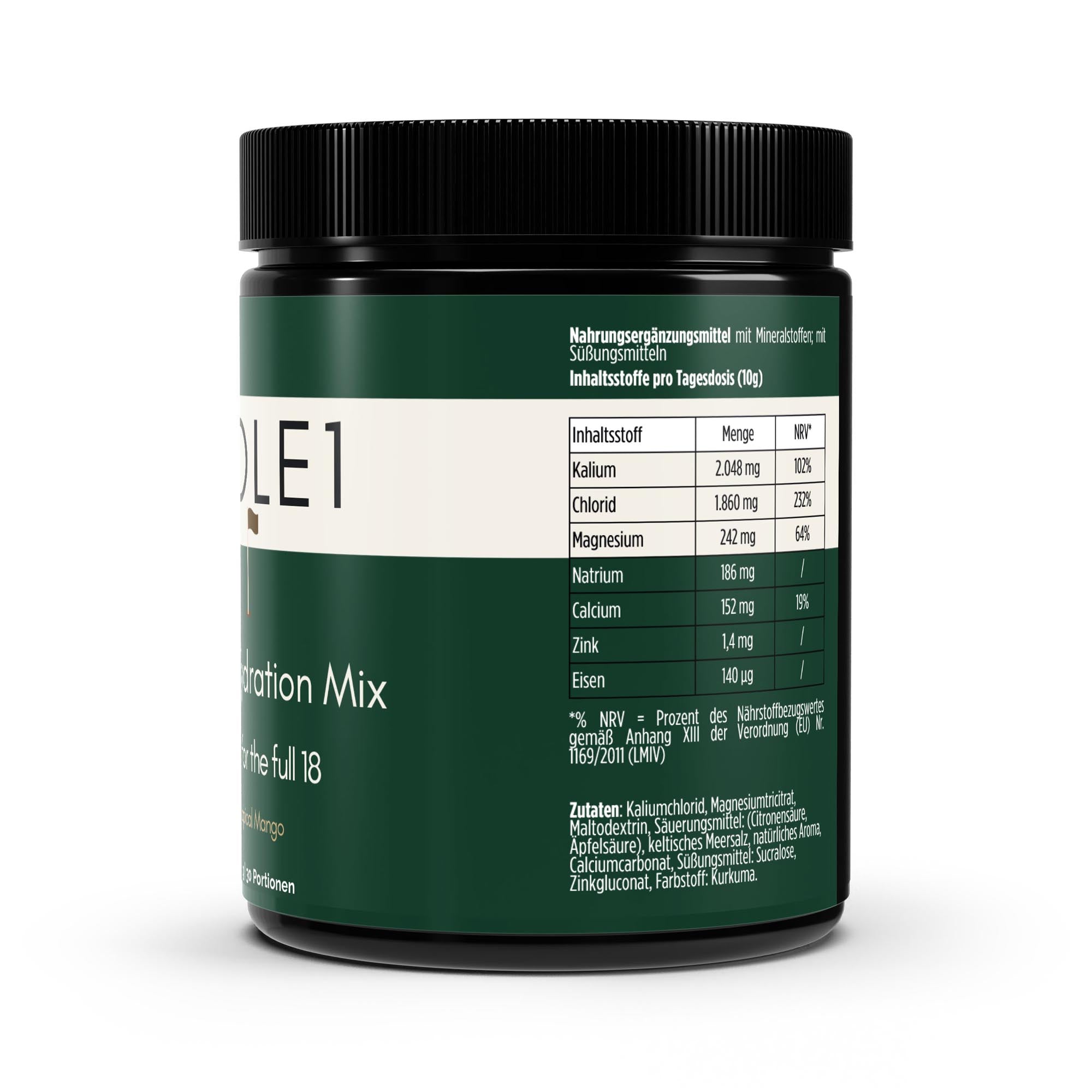 Golf Hydration Mix Tropische Mango - 300g